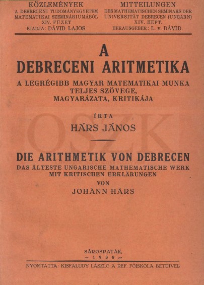 A Debreceni Aritmetika