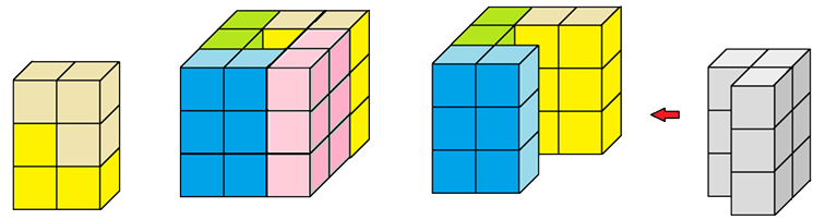 Megoldások, megjegyzések a Héttusa 10. fordulójának feladataihoz 3 64 L kocka 1 1