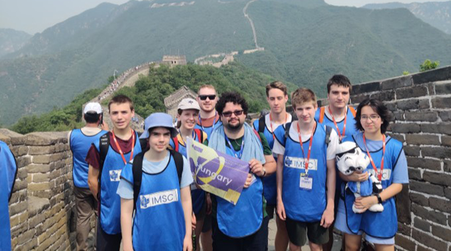 Nemzetközi nyári matematikatábor Pekingben 5 nagyfal elore
