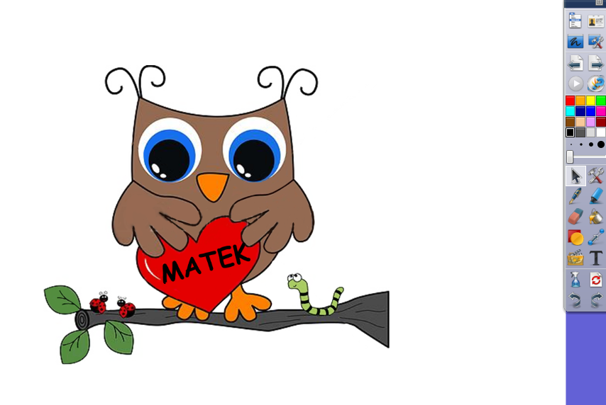 Mi így használjuk az interaktív táblát 25 bagoly