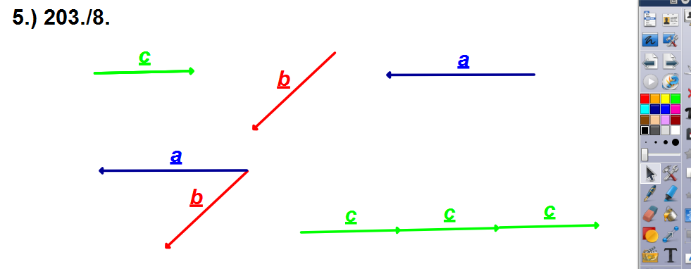 Mi így használjuk az interaktív táblát 20 vektor