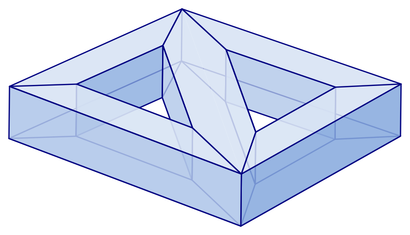 2 hole torus polyhedral