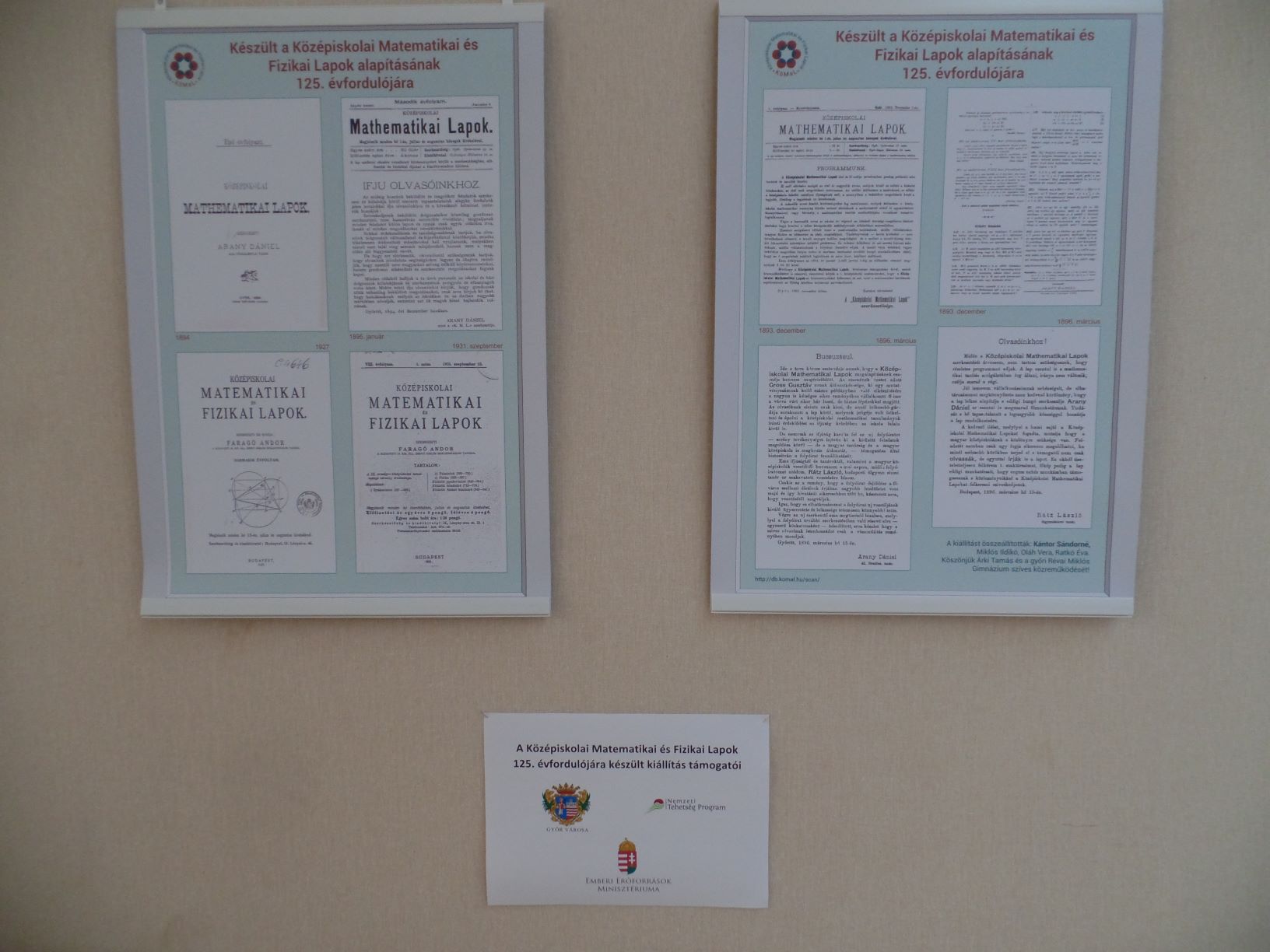 Arany Dániel nyomdokain Győrben 3 poszter2 Gyor