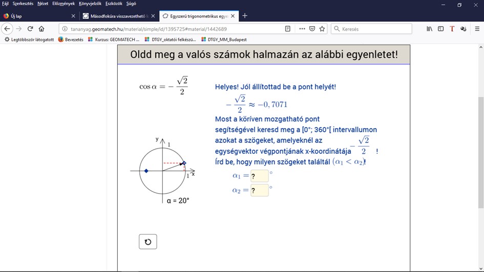 A puding próbája, avagy a GEOMATECH a gyakorlatban 6 4.3 bra