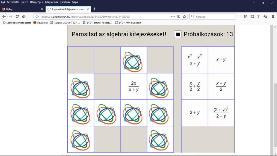 A puding próbája, avagy a GEOMATECH a gyakorlatban 16 7. bra