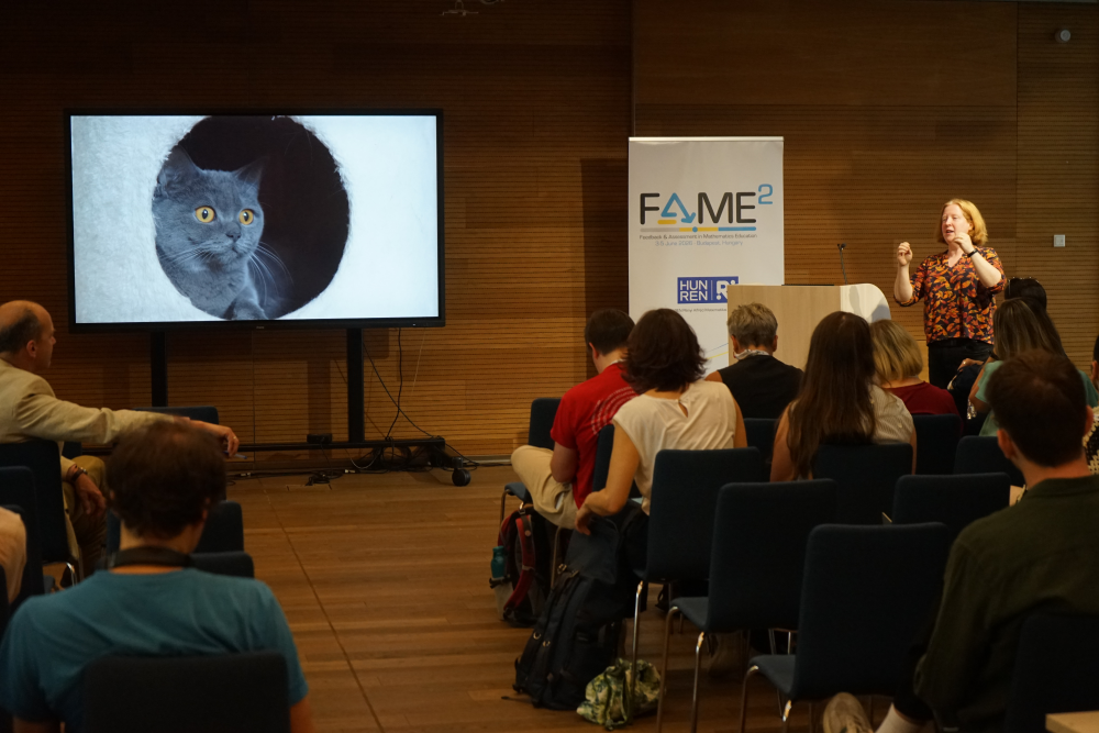 FAME2 konferencia – tanulástámogatás – fejlesztő értékelés 4 macska