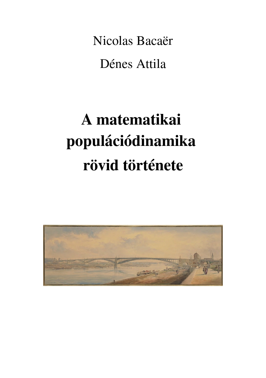 Bevezető a populációdinamika történetébe 1 BacaerBort page 0001